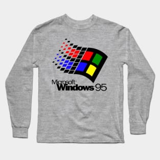 Vintage Windows 95 Gift Long Sleeve T-Shirt